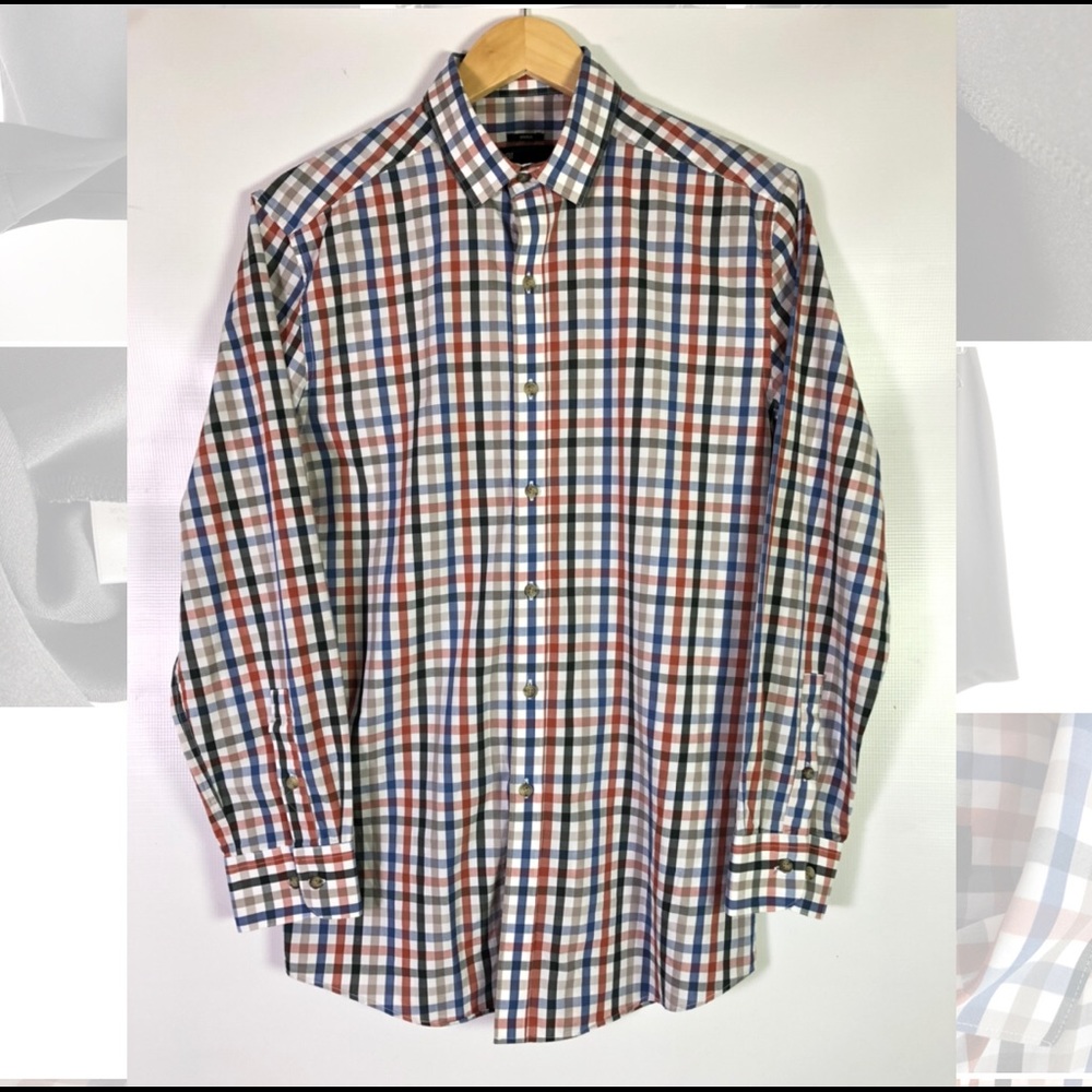 Bar III Men's Slim Fit Button Long Sleeve Shirt